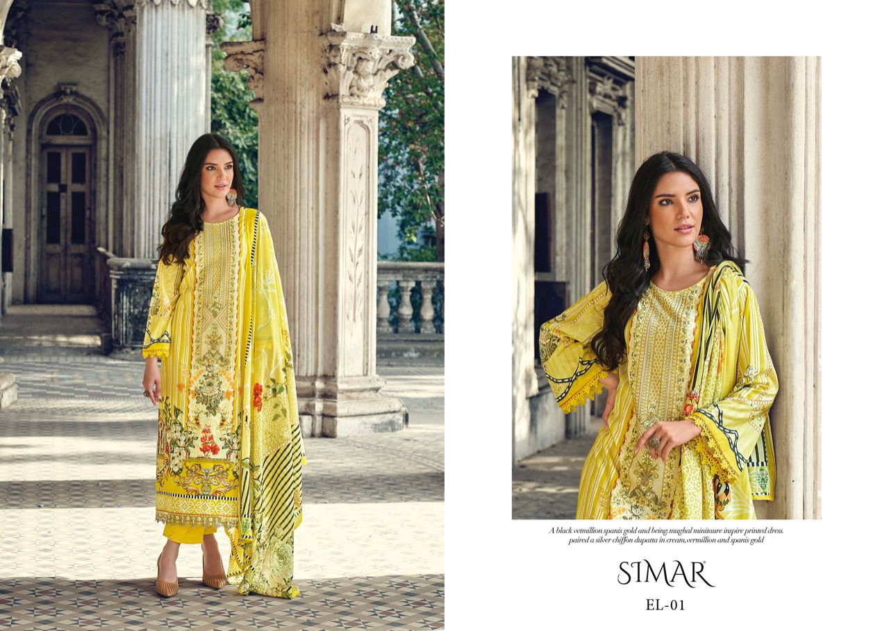 glossy simar elen viscose catchy look salwar suit catalog