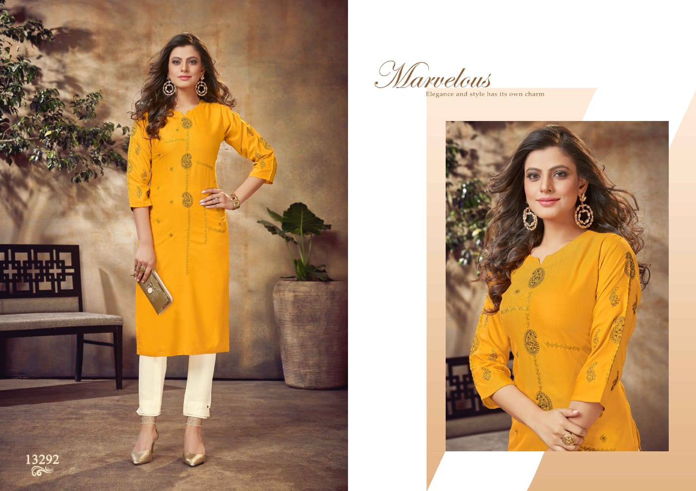 kalaroop by kajree adhira rayon elegant kurti catalog