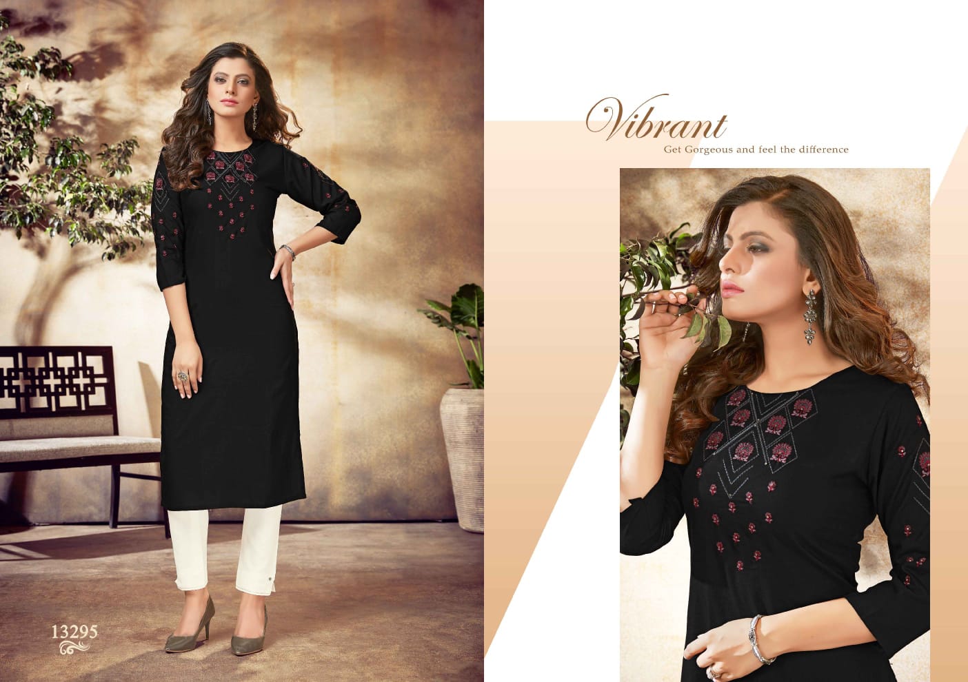 kalaroop by kajree adhira rayon elegant kurti catalog