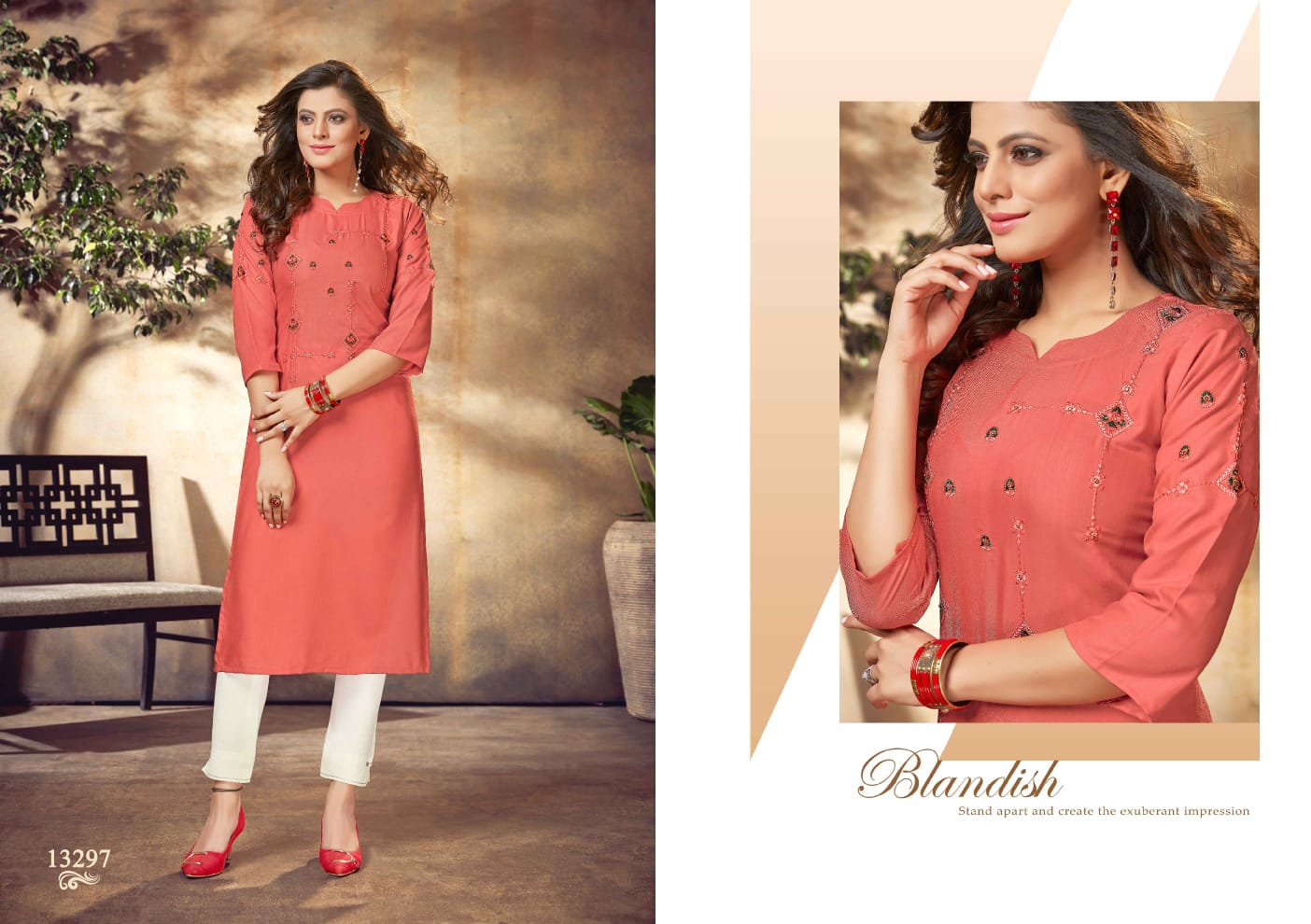 kalaroop by kajree adhira rayon elegant kurti catalog