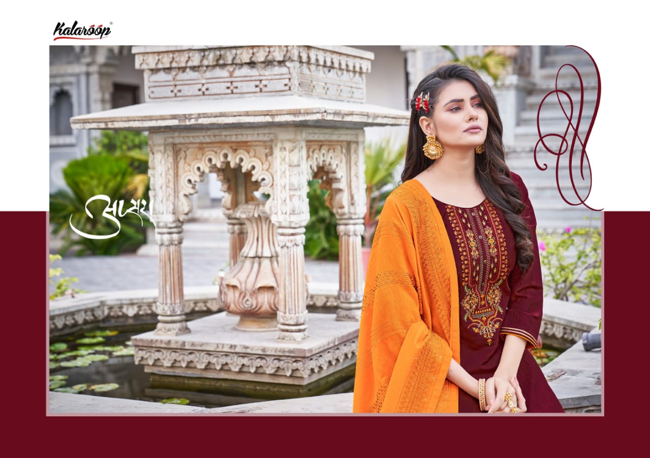 kalaroop by kajree carnival vol 4 silk astonishing top with lehenga and dupatta catalog