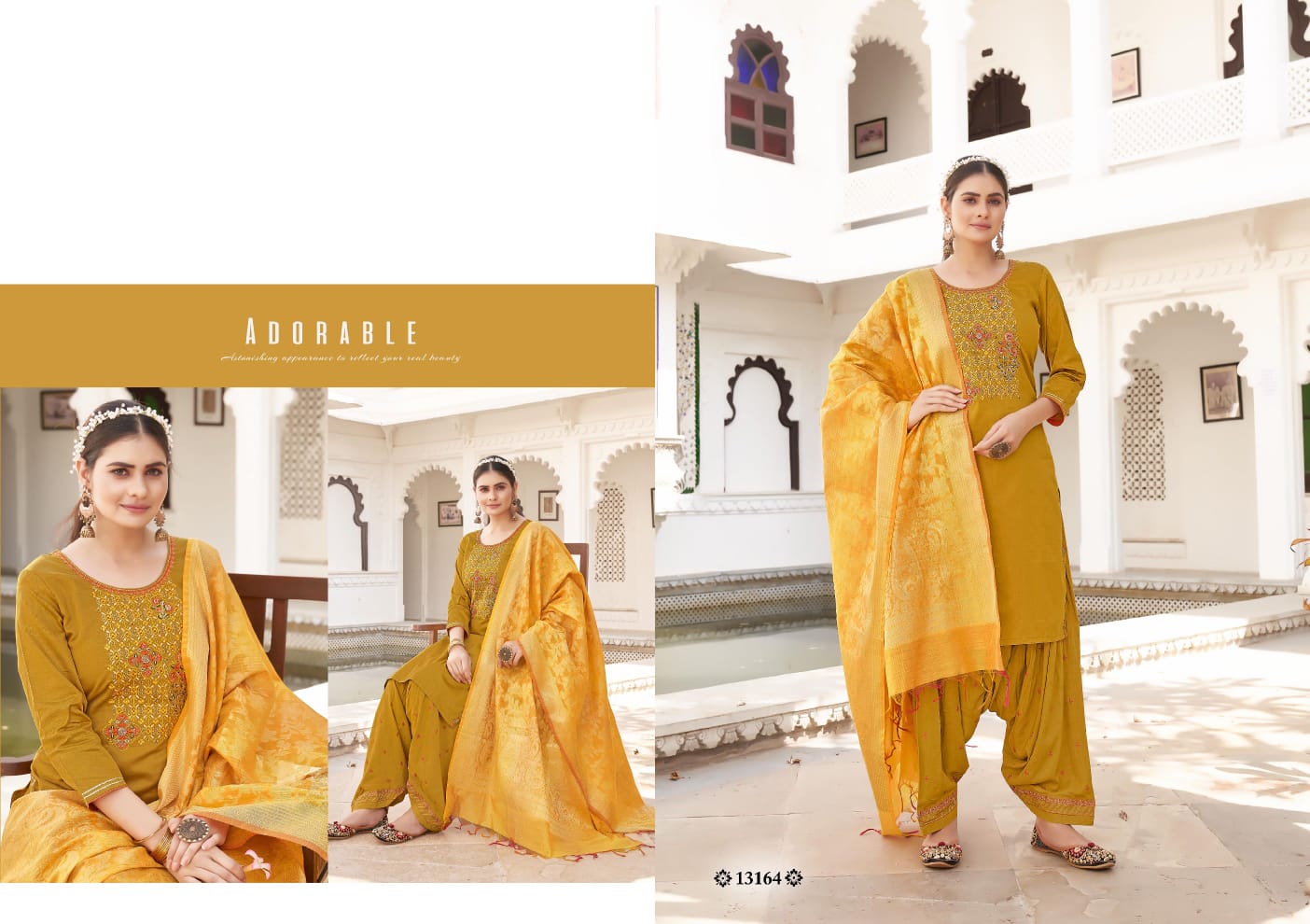 kalaroop by kajree sunheri vol 5 jam silk elegant top bottom with dupatta catalog