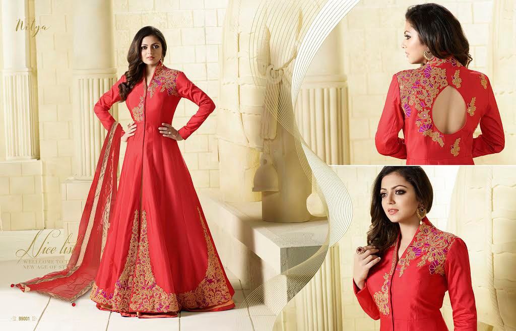 LT FABRICS NITYA 990010PARTY WEAR SALWAR KAMEEZ