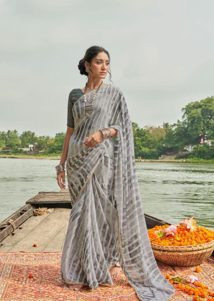 lt kashvi creation alveera moss regal look saree catalog