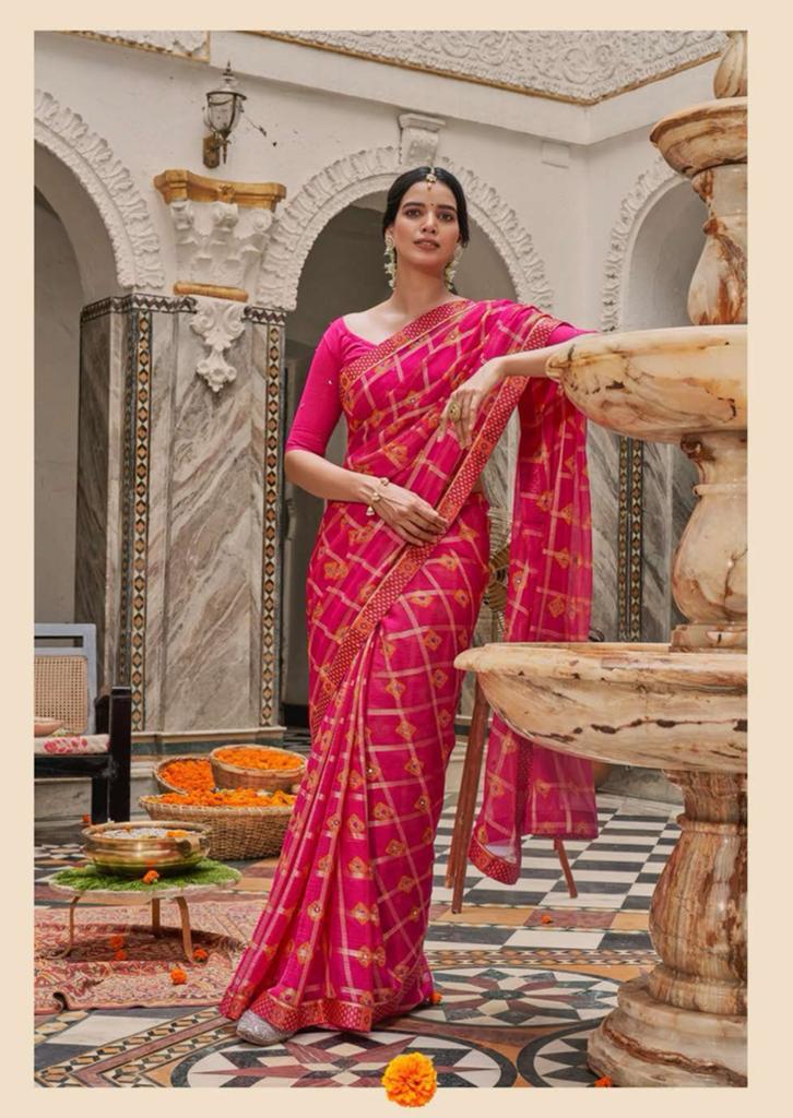 Lt kashvi creation irkal viscose decent look saree catalog