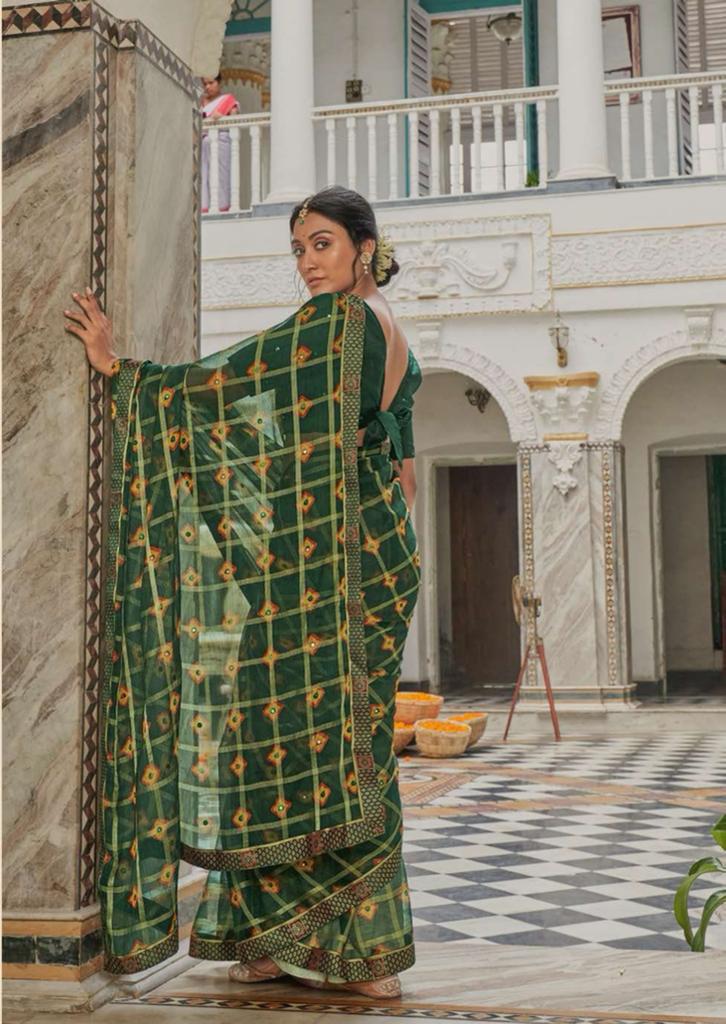 Lt kashvi creation irkal viscose decent look saree catalog