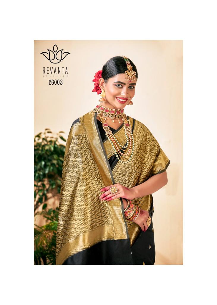 lt revanta creation anamika silk elegant saree catalog