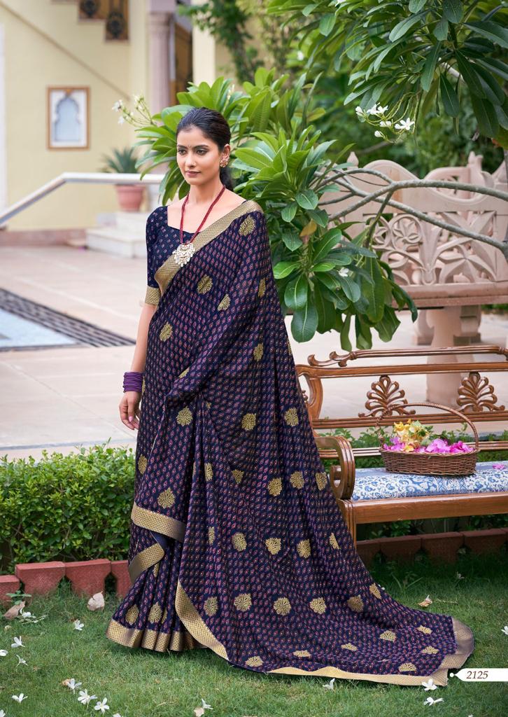 lt saree kashvi creation black Moss aashvi silk graceful print saree catalog