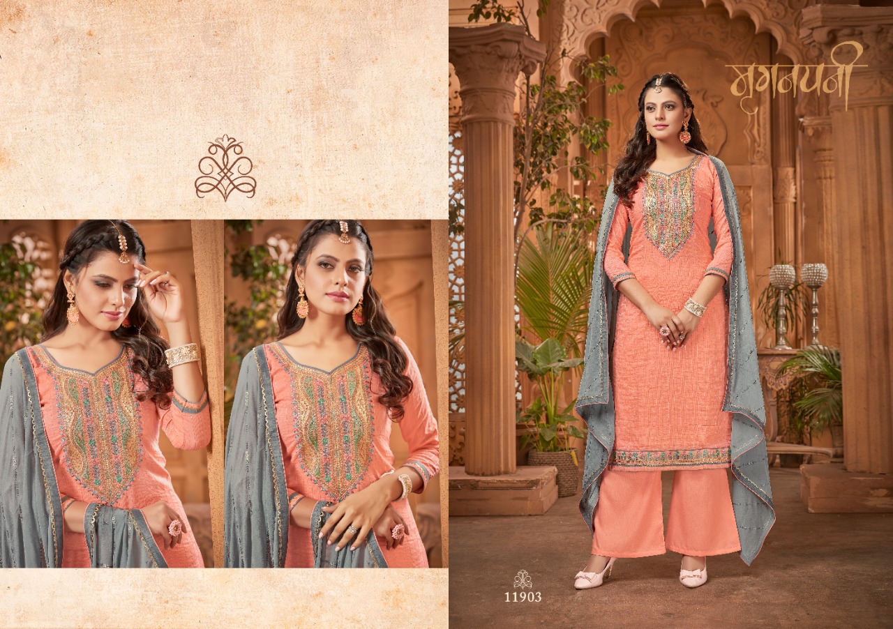 panch ratna twinkal parampara astonishing salwar suit catalog