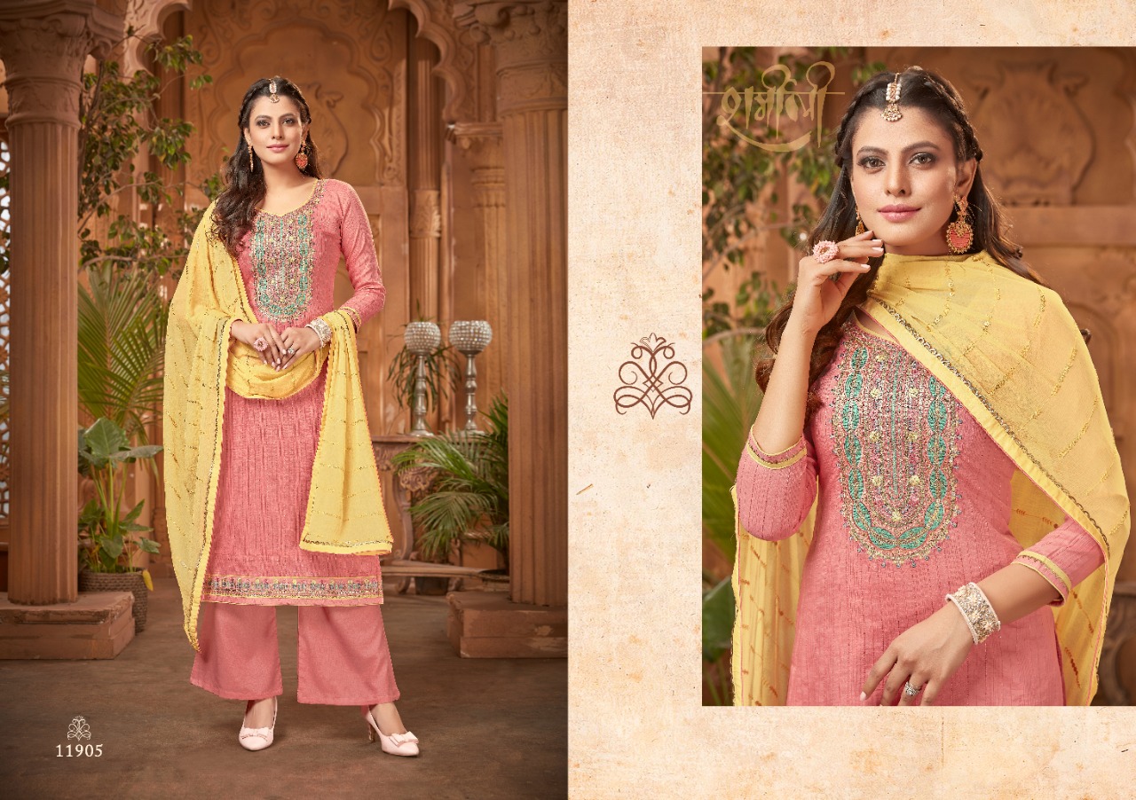 panch ratna twinkal parampara astonishing salwar suit catalog