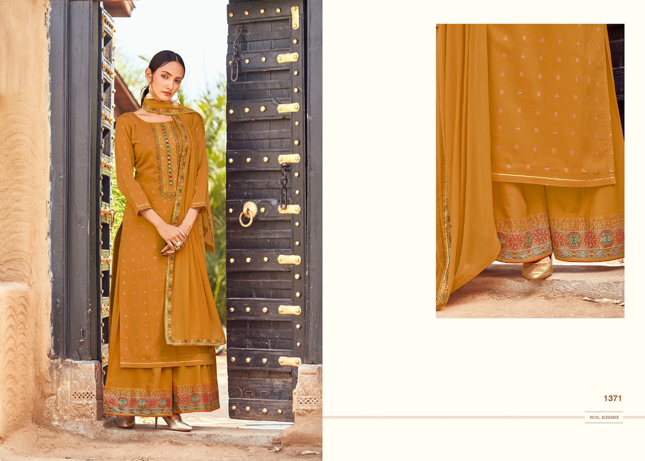 rangoon amber silk exclusive print top bottom with dupatta catalog