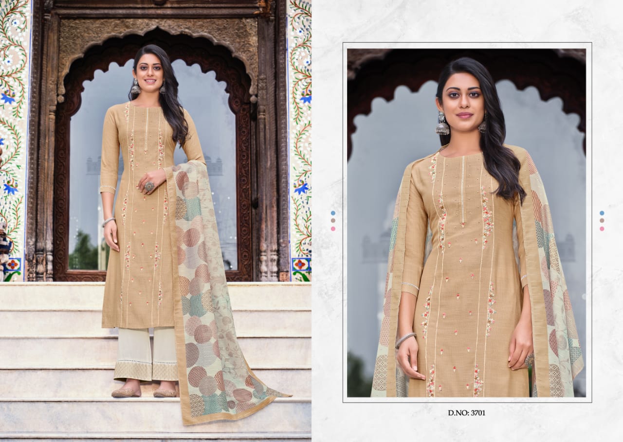 rangoon saheli naylon viscose gorgeous look top bottom with dupatta catalog