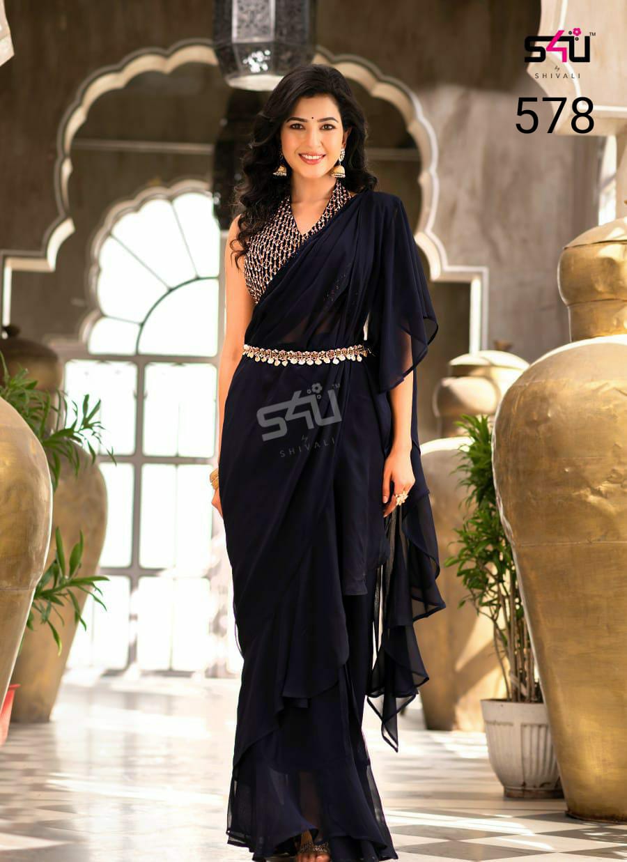 s4u s4u 578 fancy catchy style indo western size set