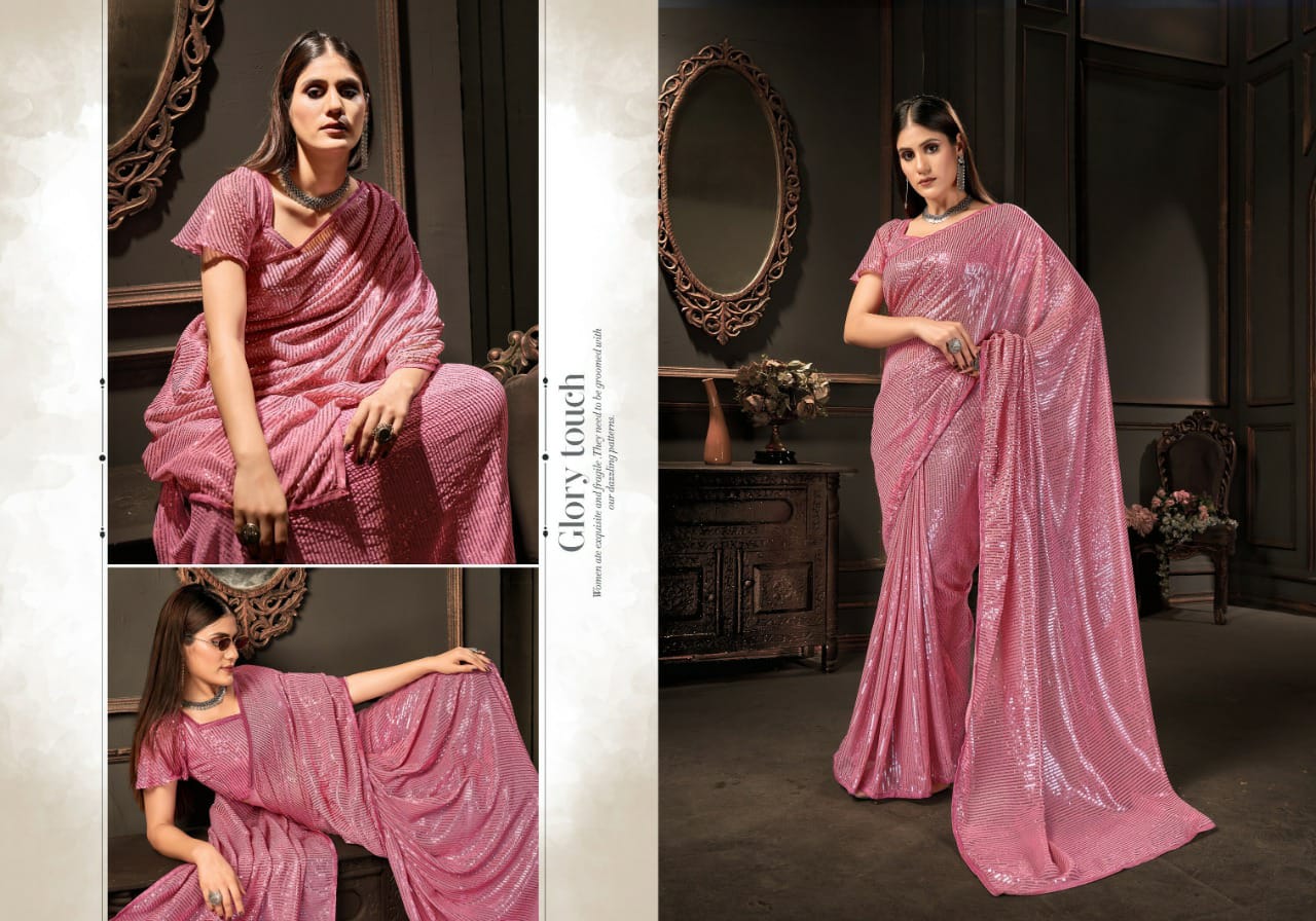 saroj saree chitchor vol 3 georgette gorgous look saree catalog