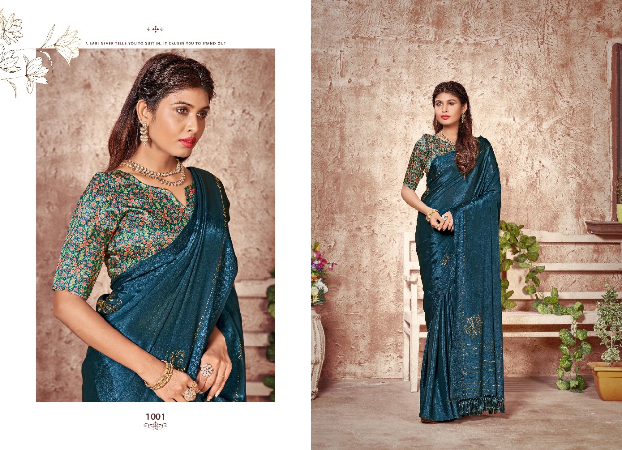 saroj saree Mantraa silk elegant look saree catalog