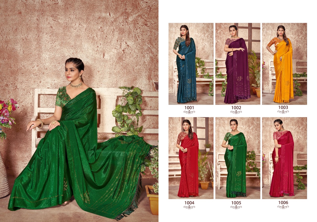 saroj saree Mantraa silk elegant look saree catalog