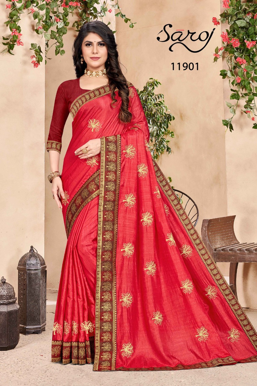 saroj saree samriddhi vol 2 silk gorgeous  look saree catalog