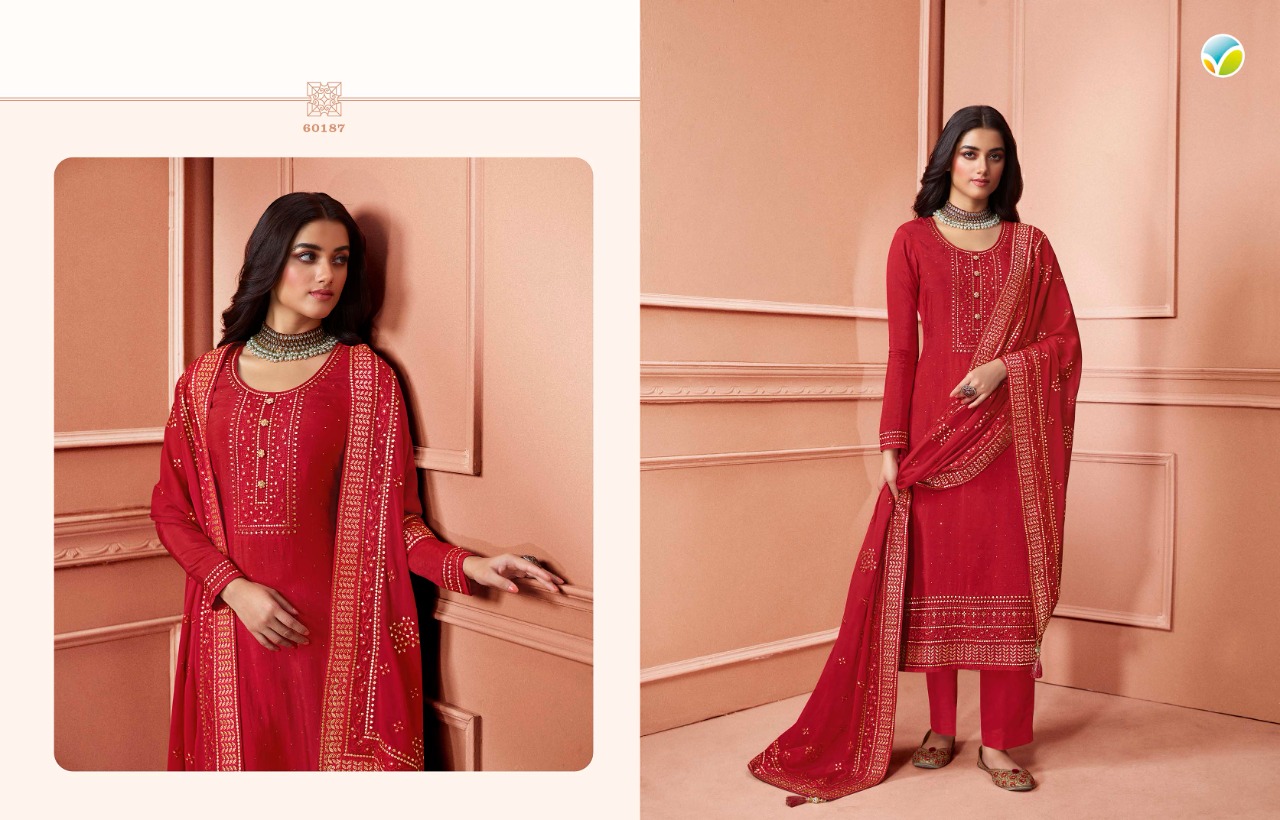 vinay fashion kaseesh safeena dola festive look salwar suit catalog