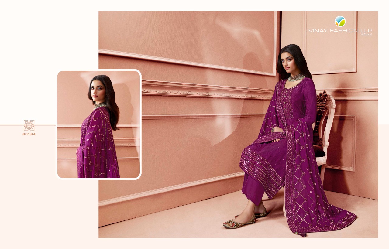 vinay fashion kaseesh safeena dola festive look salwar suit catalog