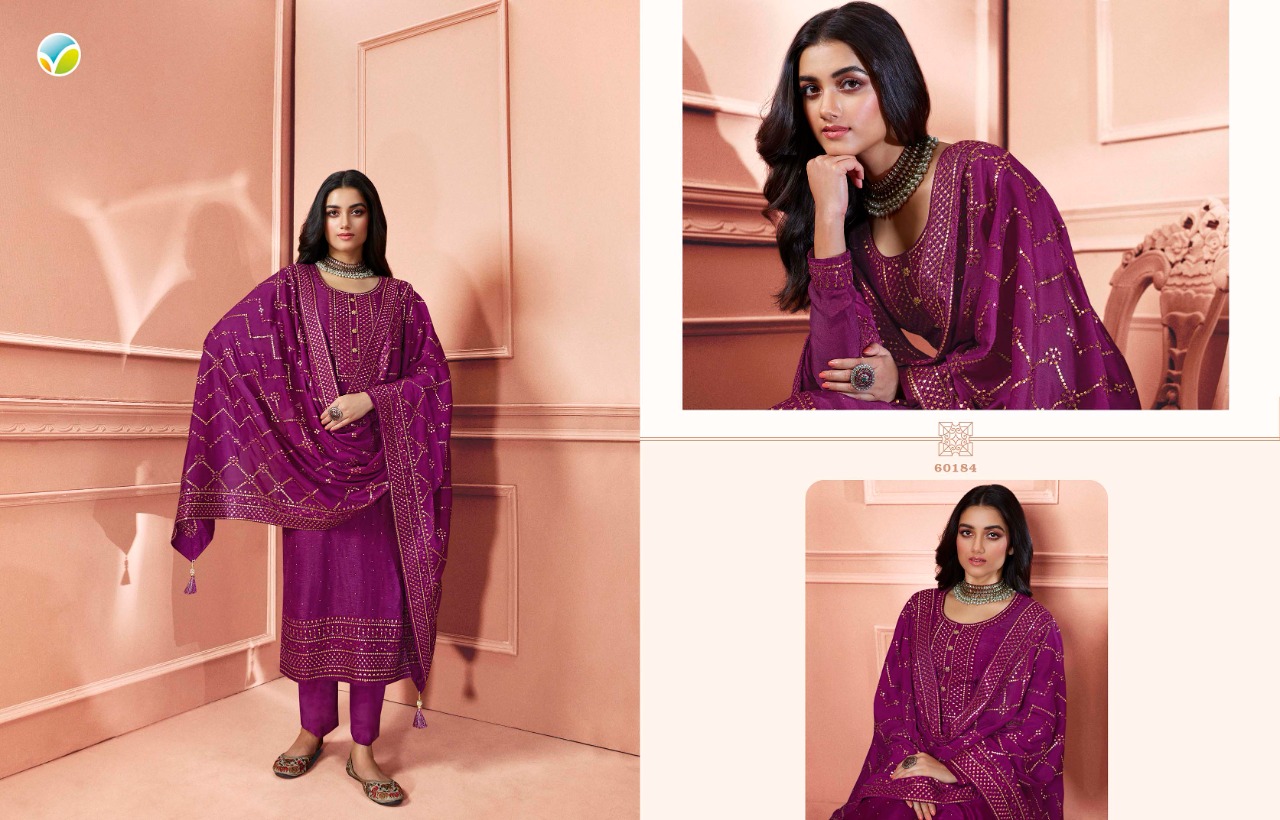 vinay fashion kaseesh safeena dola festive look salwar suit catalog