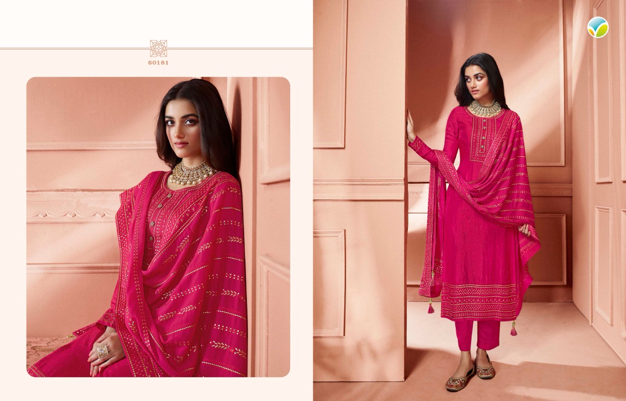 vinay fashion kaseesh safeena dola festive look salwar suit catalog