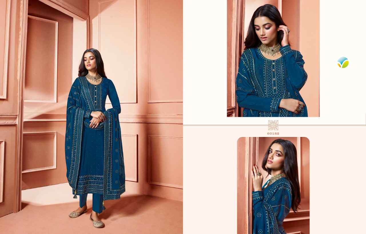 vinay fashion kaseesh safeena dola festive look salwar suit catalog