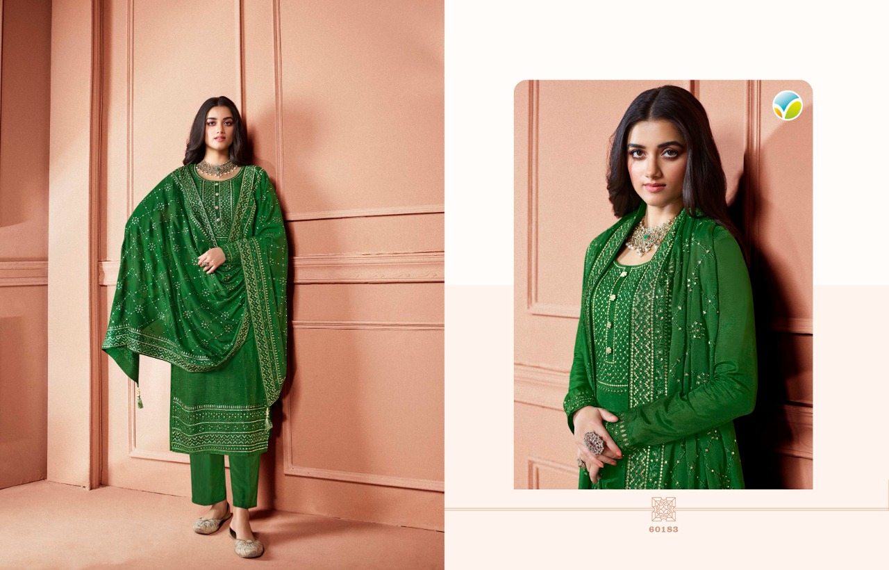 vinay fashion kaseesh safeena dola festive look salwar suit catalog