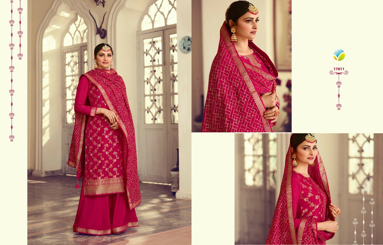 vinay fashion kaseesh sana dola jacquard attractive salwar suit catalog