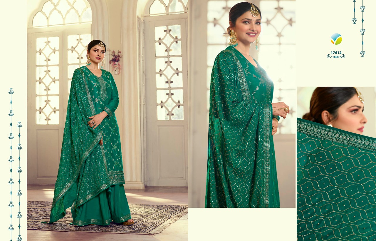 vinay fashion kaseesh sana dola jacquard attractive salwar suit catalog