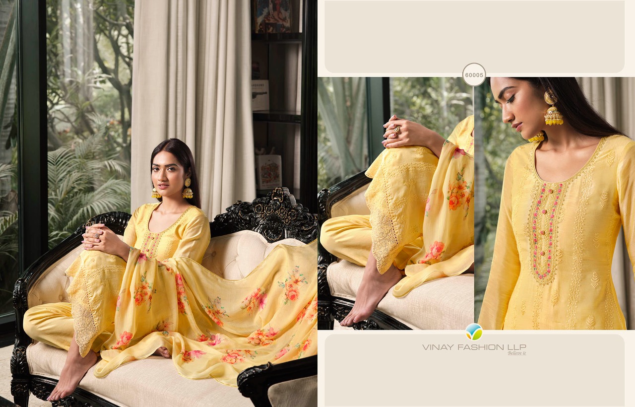 vinay fashion kervin aneesha muslin decent embroidary look salwar suit catalog