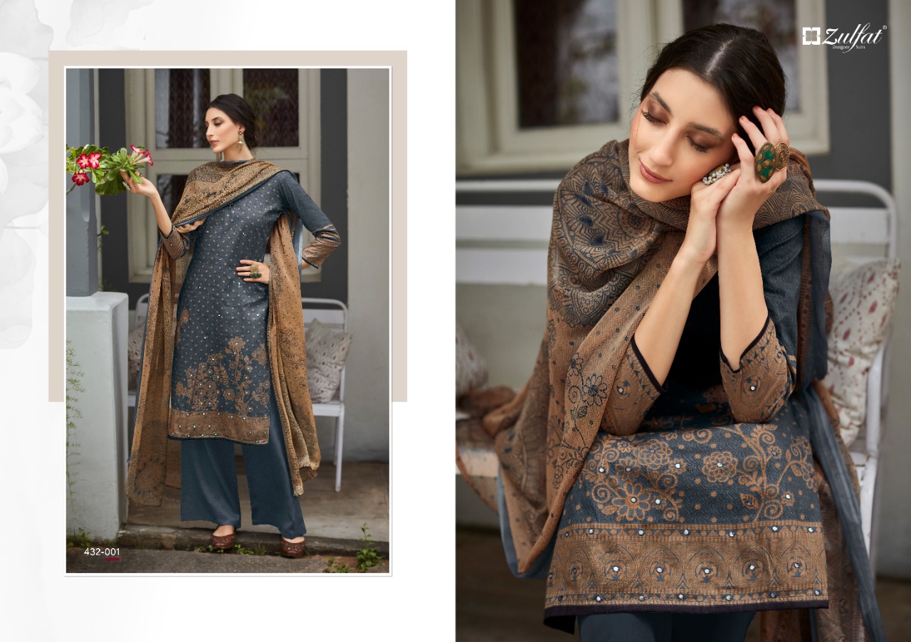 zulfat designer suit aaina cotton authentic fabric salwar suit catalog