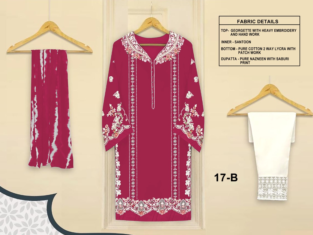 aarsh Aarsh  017 B Kurti Georgette Singles