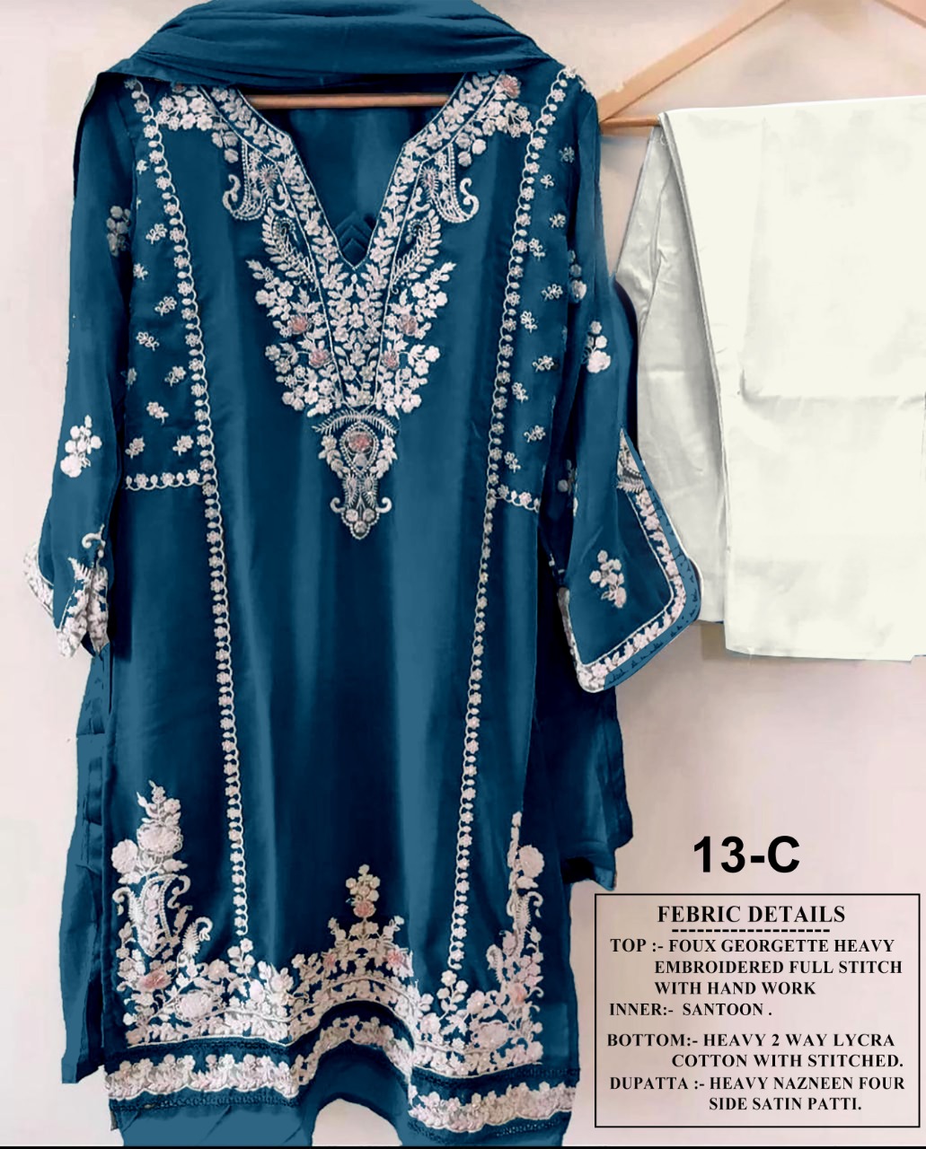 aarsh AARSH 013 C Kurti Georgette Singles