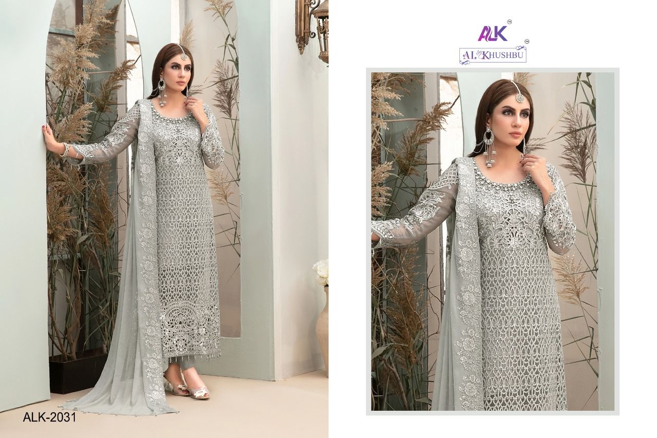 al khusbu nabia vol 1 georgette elegant salwar suit catalog