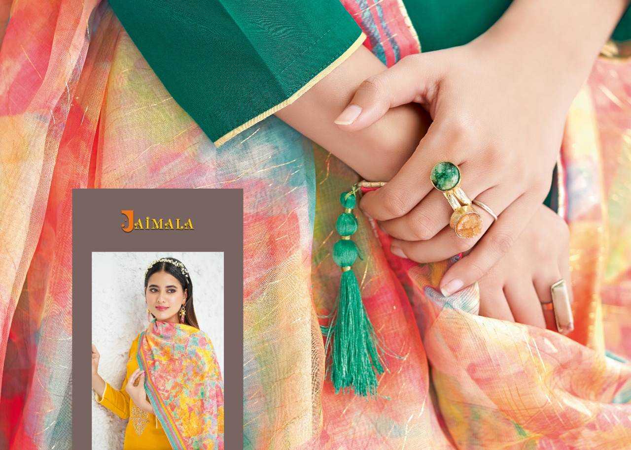 alok suit jaimalal niraani jam cotton look salwar suit catalog