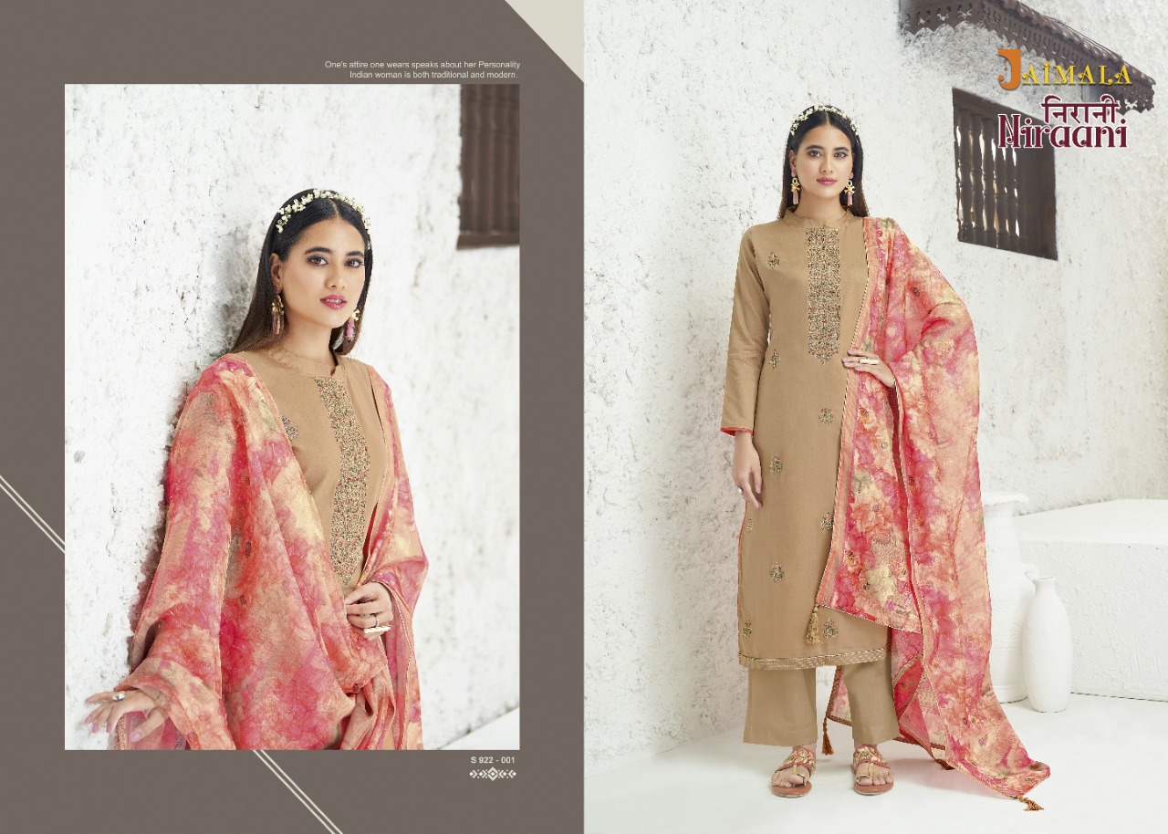 alok suit jaimalal niraani jam cotton look salwar suit catalog