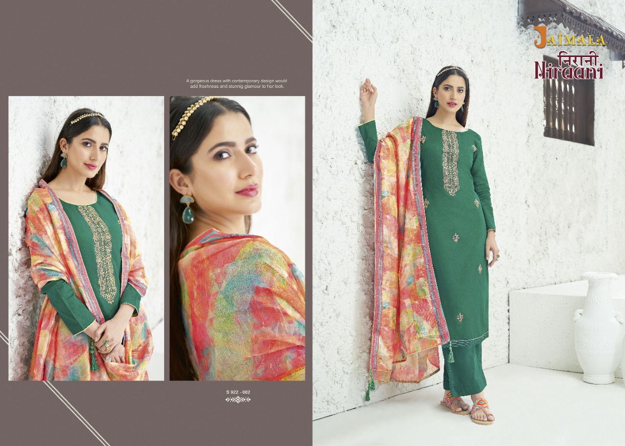 alok suit jaimalal niraani jam cotton look salwar suit catalog