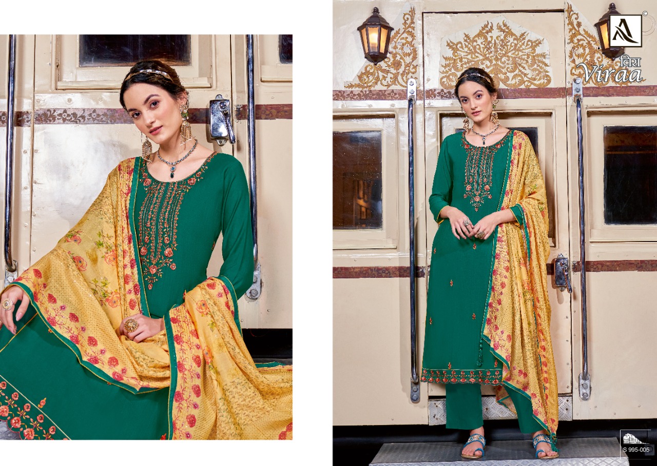 alok suit viraa viscose gorgeous look salwar suit catalog