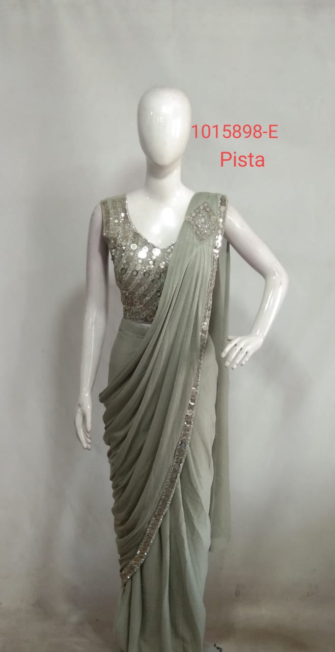 amoha trendz Design No 1015898 Imported lycra stylish look saree catalog