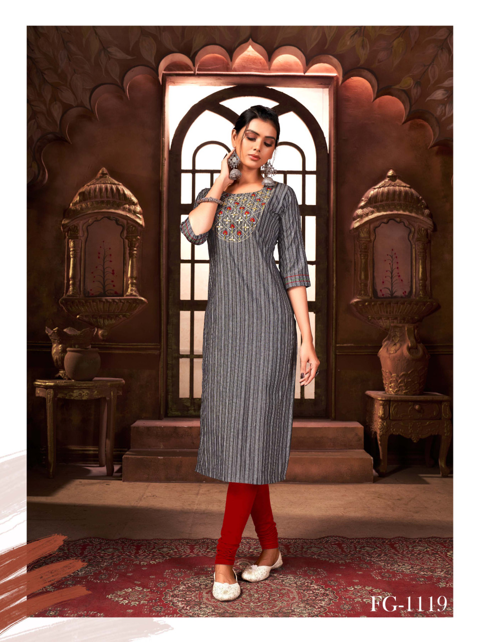 fashion galleria chanchal vol 1 cotton decent look kurti catalog