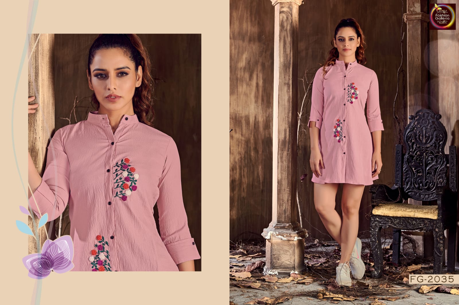 fashion galleria mystic vol 1 lycra decent look  tops catalog