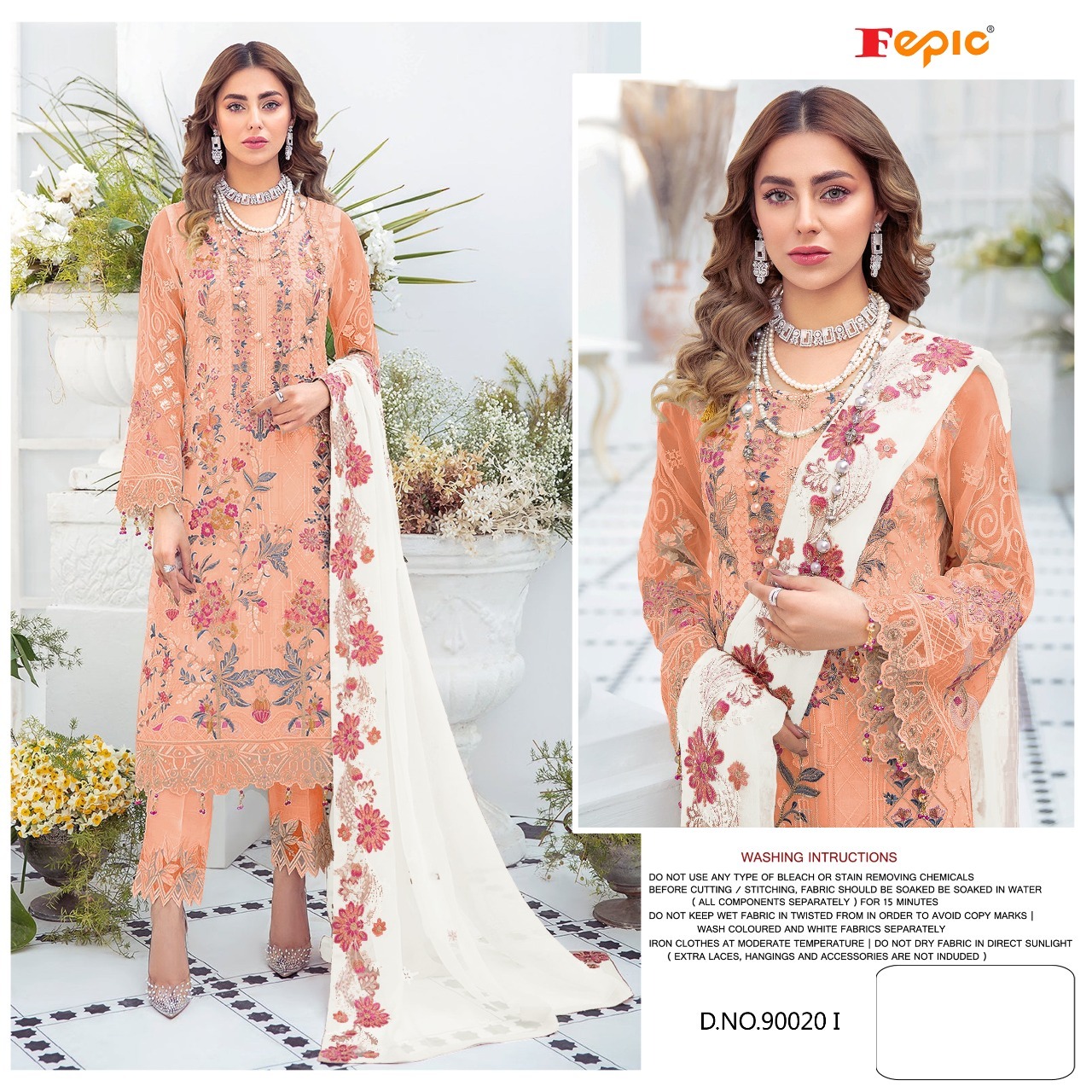 Fepic Rosemeen 90020  i Georgette Catchy Look Salwar Suit Single