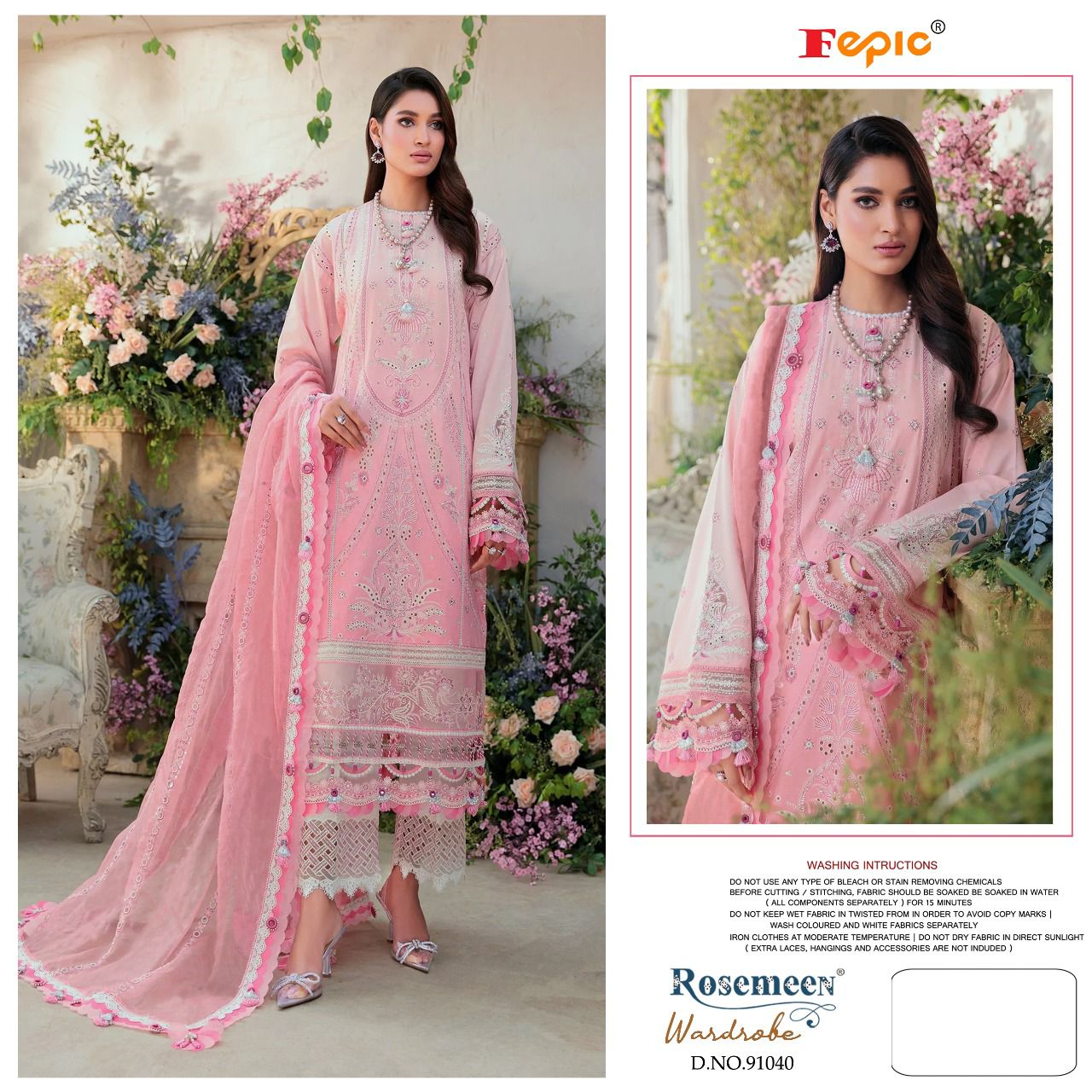 fepic rosemeen wardrobe georgette astonishing salwar suit catalog