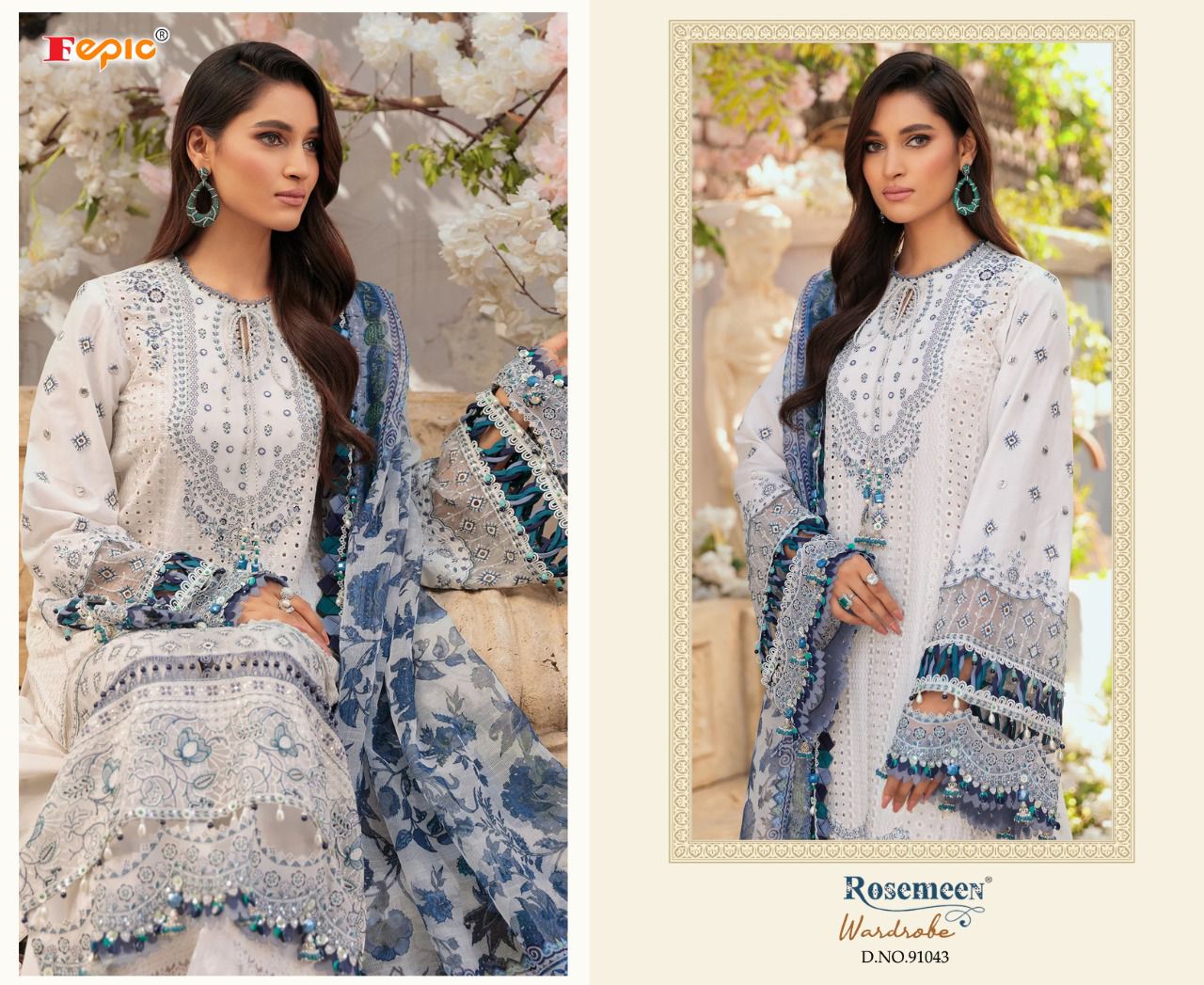 fepic rosemeen wardrobe georgette astonishing salwar suit catalog