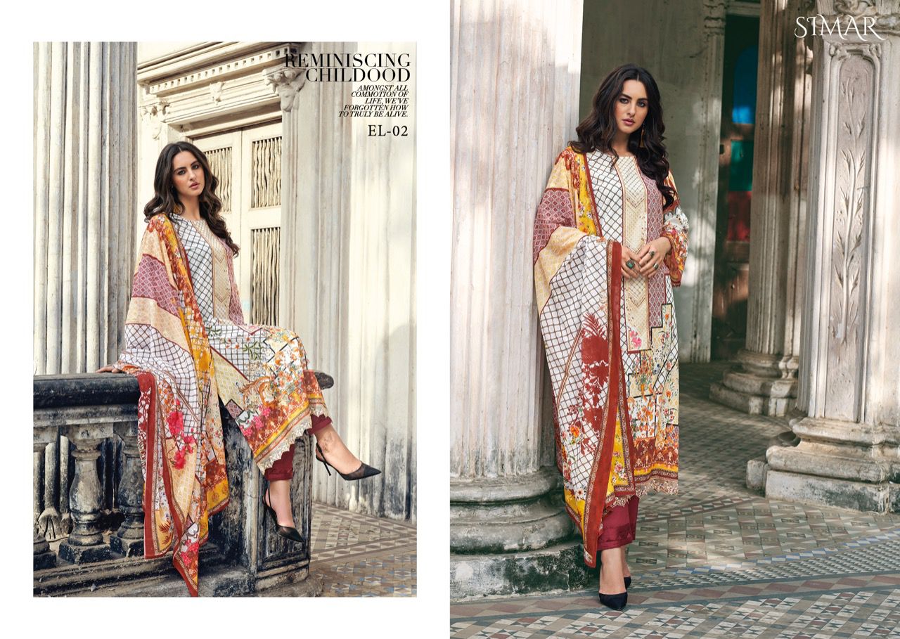 glossy simar elen viscose catchy look salwar suit catalog