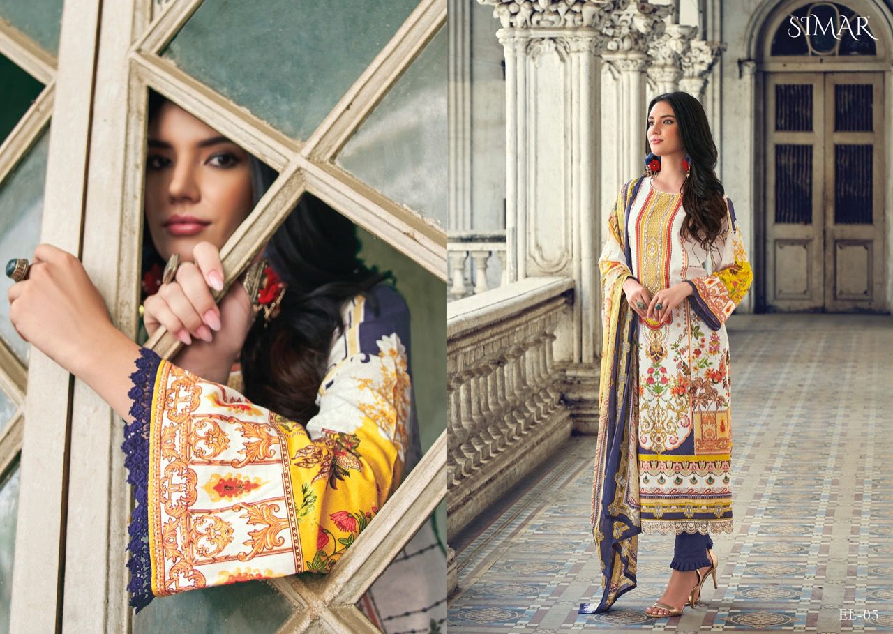 glossy simar elen viscose catchy look salwar suit catalog