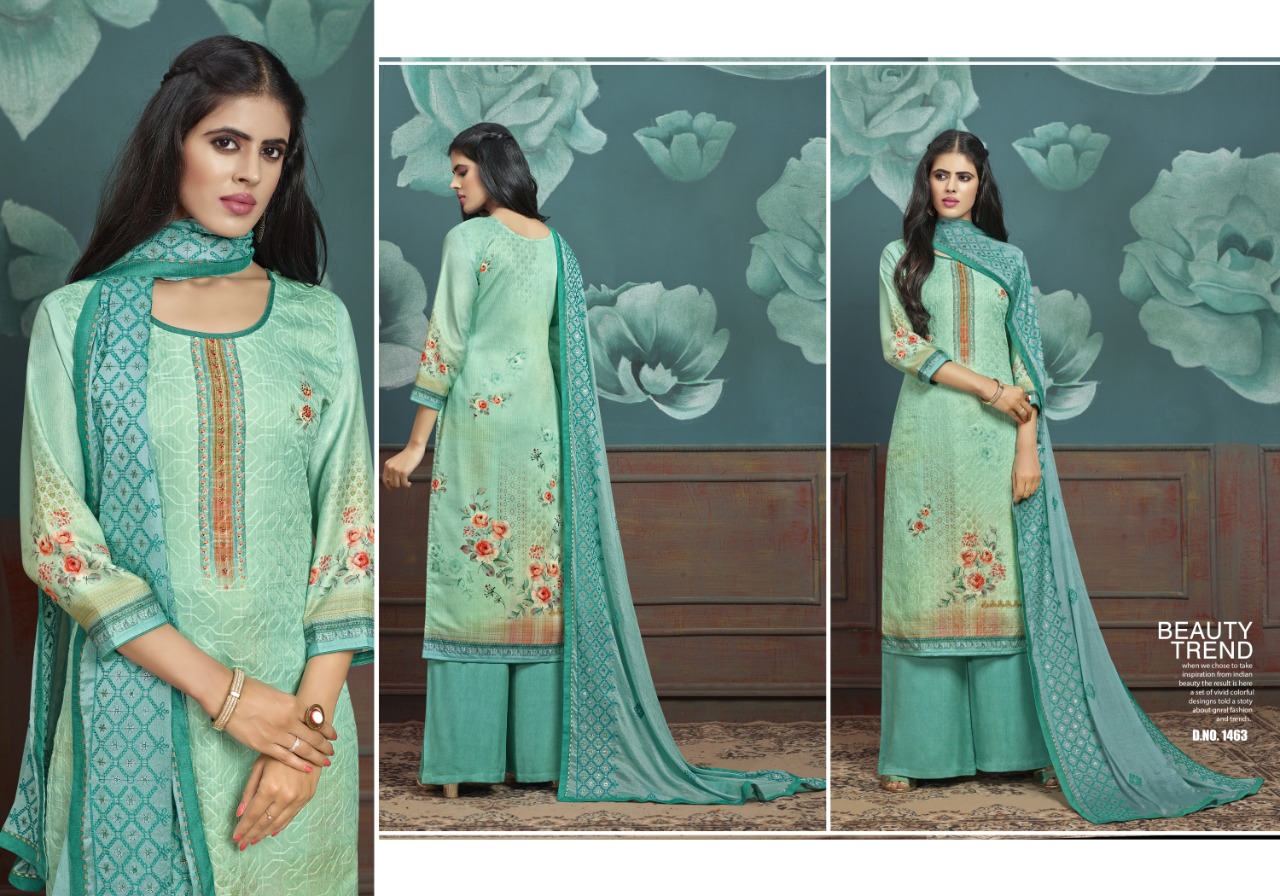 Kalarang Eliza jam didital ari work elegant style salwar suits catalog