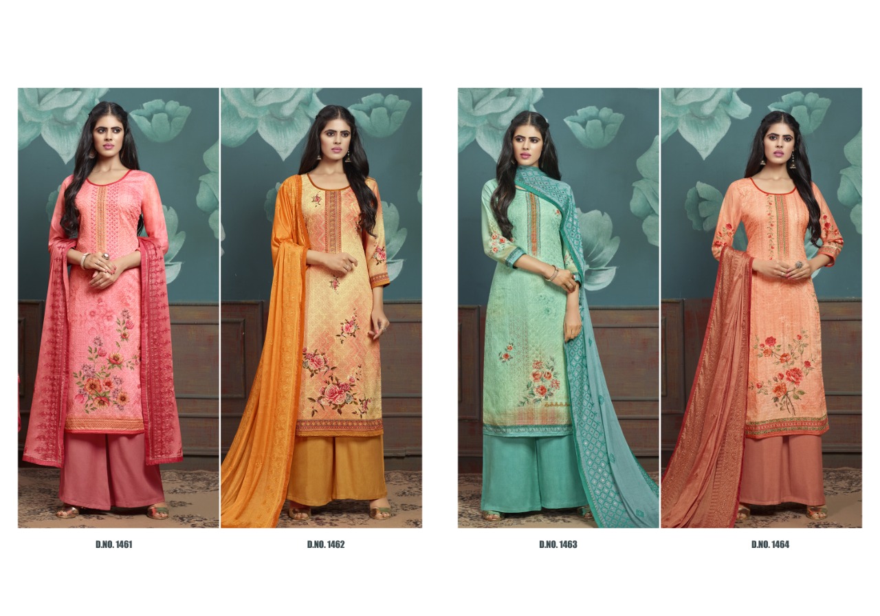 Kalarang Eliza jam didital ari work elegant style salwar suits catalog