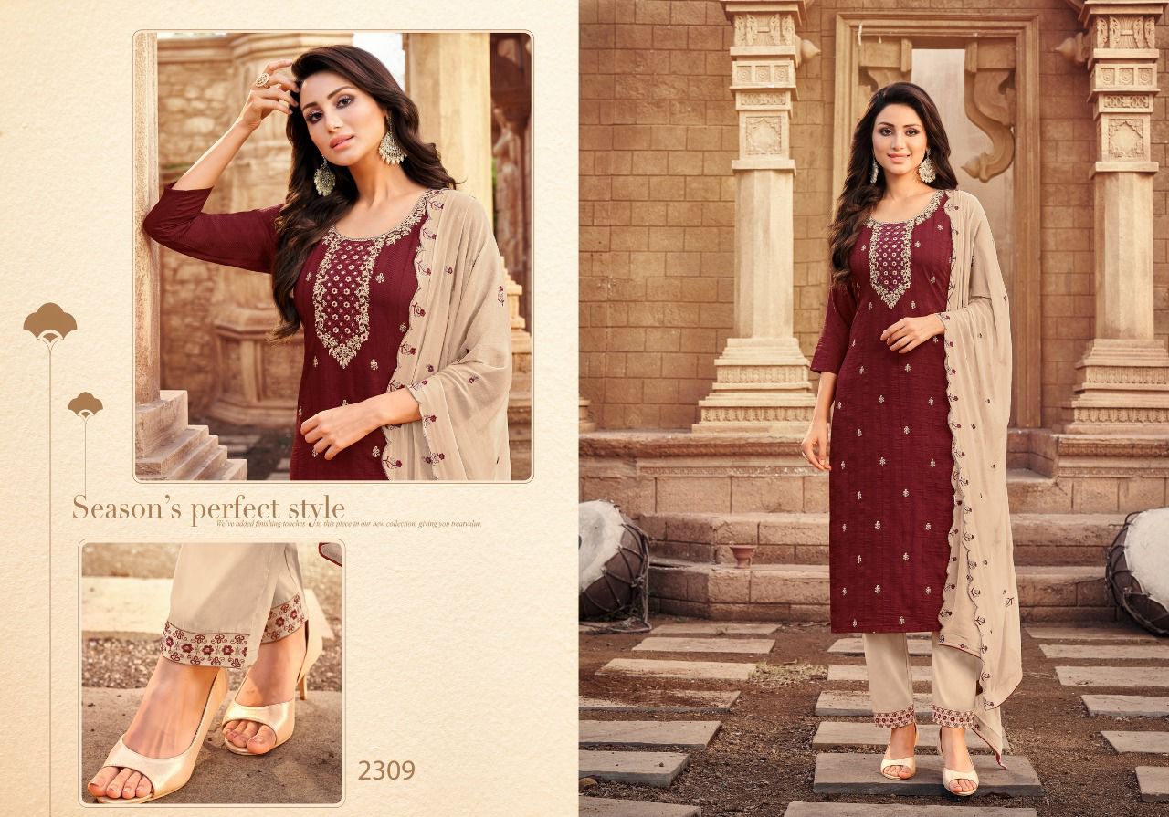 kayce trendz srivalli vol 2 viscose astonishing top bottom with dupatta catalog