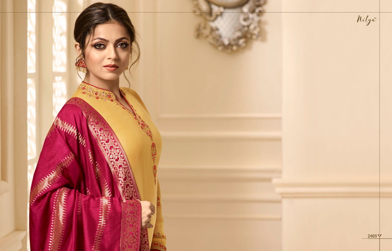 LT fabrics nitya vol 124 ethnic trasitional wear salwar kameez collection